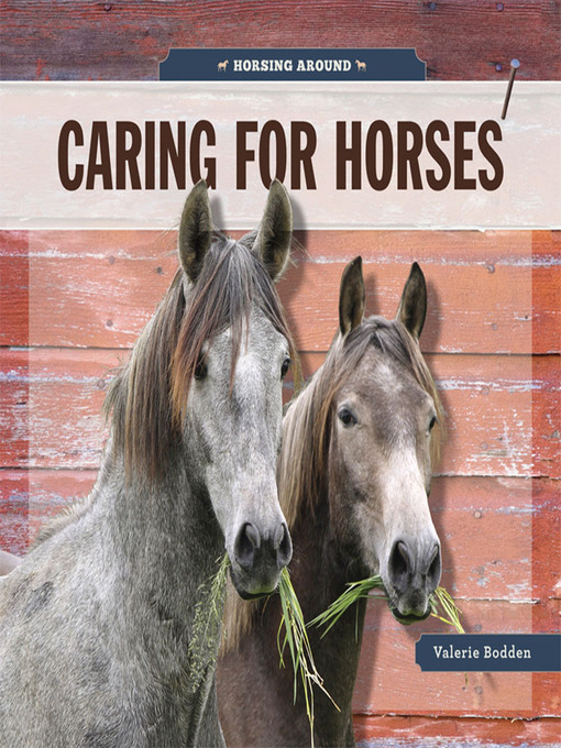 Title details for Caring for Horses by Valerie Bodden - Available